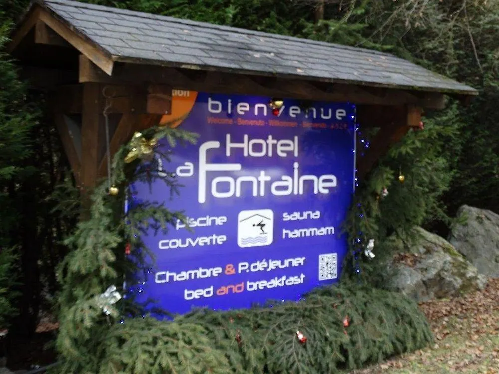 Fontaine Du Mont Blanc Hotel & Spa Les Houches Frankreich